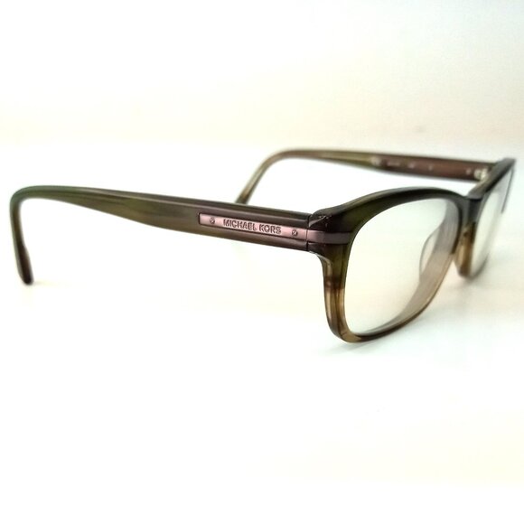 Michael Kors 276M Olive-Brown Gradient  Unisex Eyeglasses Frames Size 54/17/140 - Picture 1 of 9